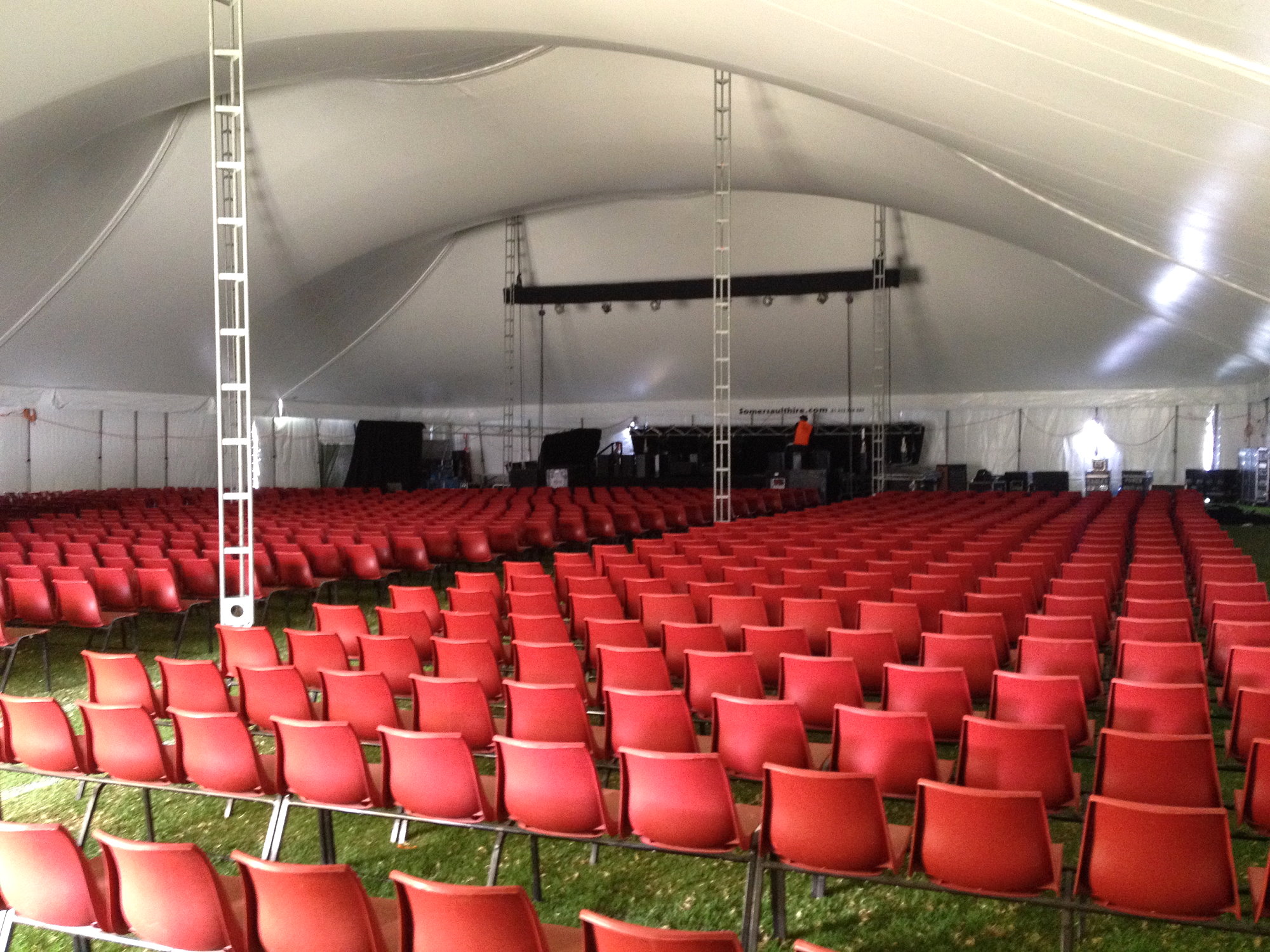 Majestic Marquee Foyer 26 x 36 Interior