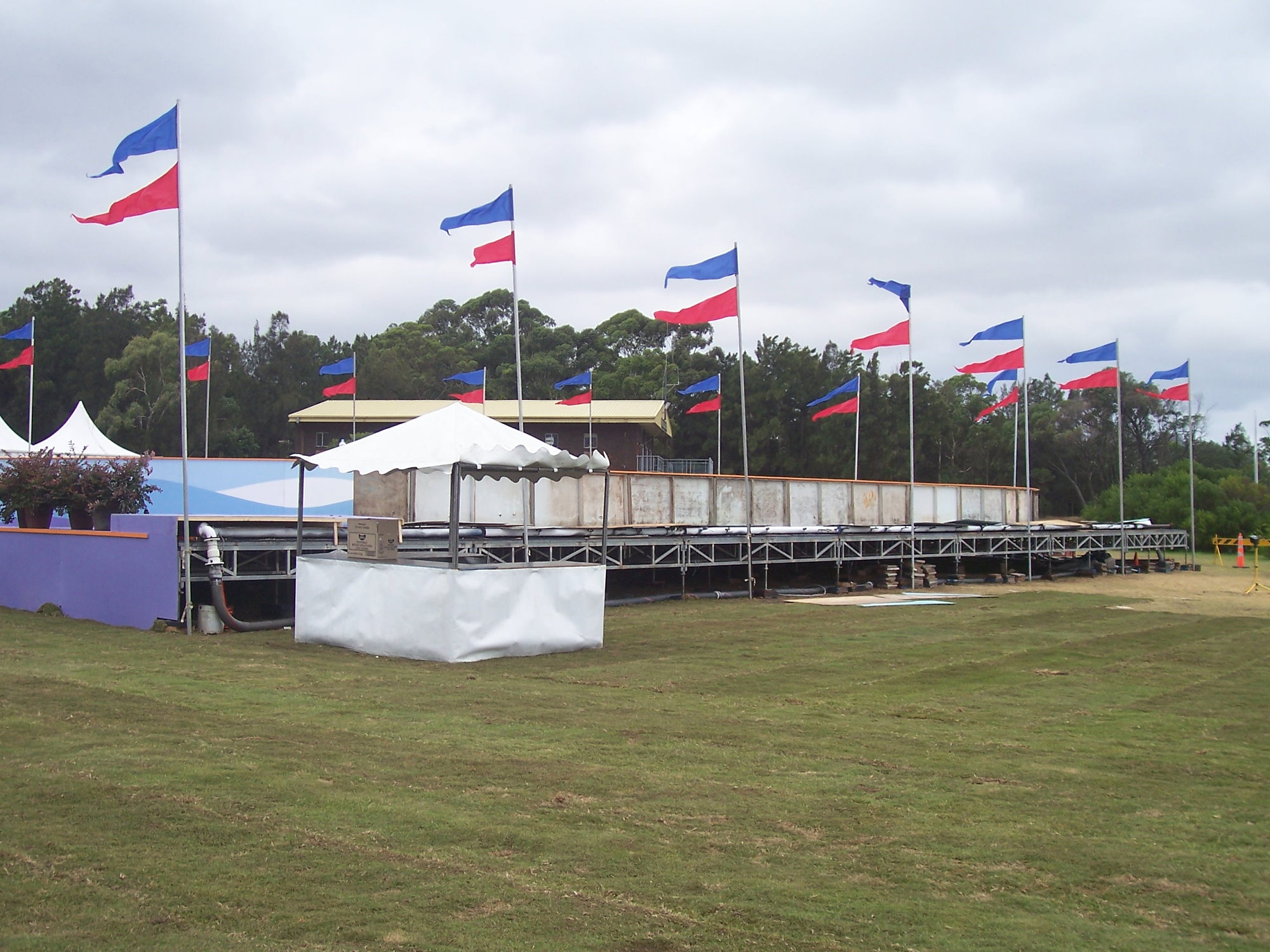 Ice Rink Staging