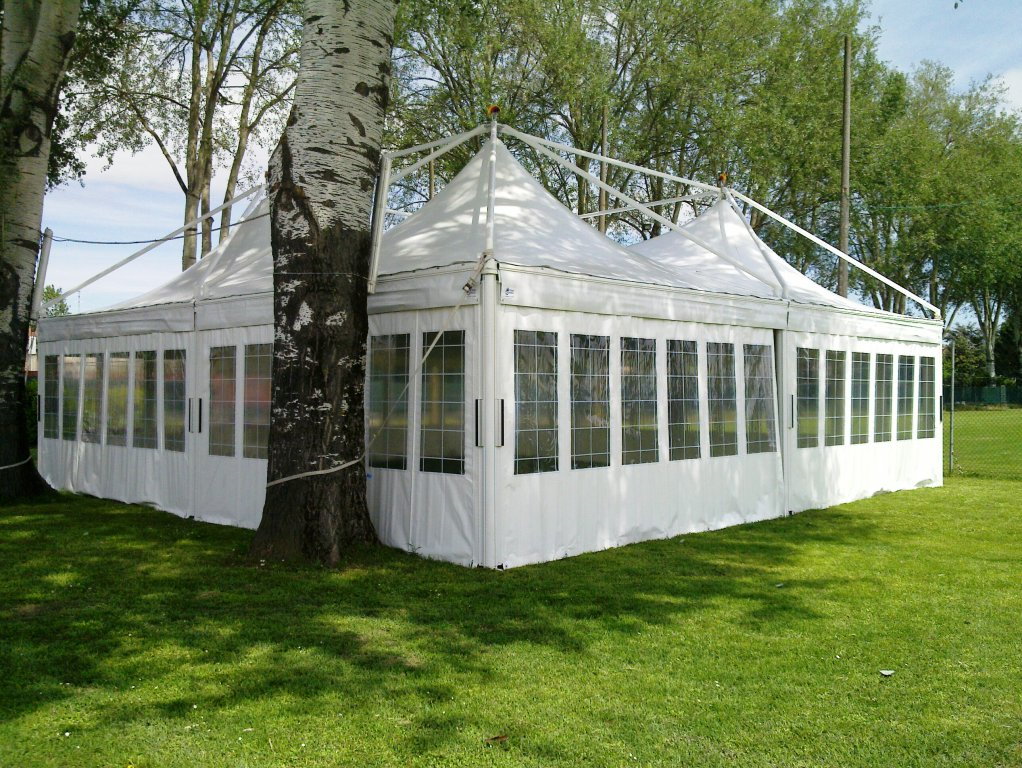 Prestige Marquee 10 x 10 Exterior With Window Walls