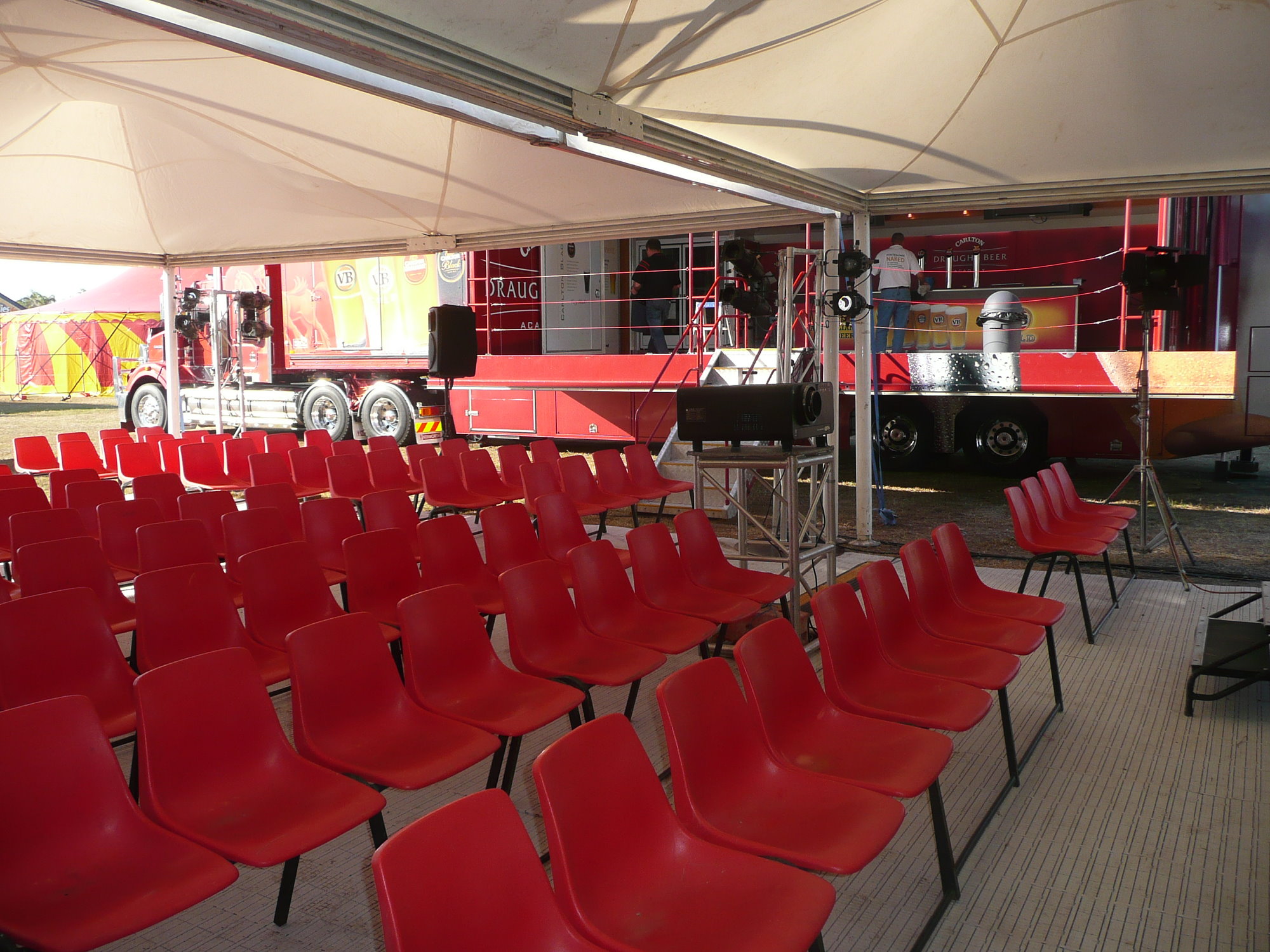 Prestige Marquee 8 x 8 Interior